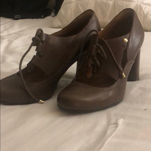 Clark’s leather heels